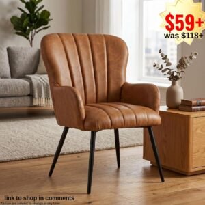Leather Accent Chair