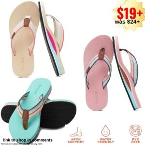 Women's Orthotic Flip Flops,