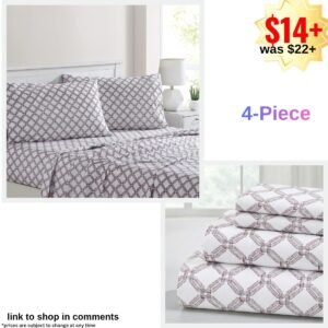 4-Piece Extra Soft Bedding Sheets