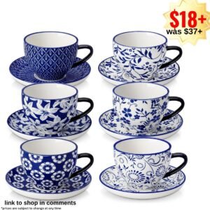 Cups with Saucers,