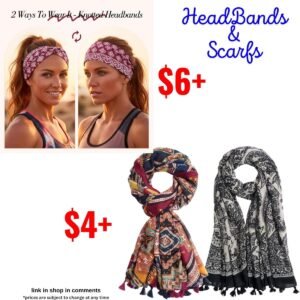 Headband and Scarf