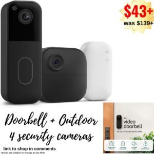 Video Doorbell + Outdoor 4 – Wireless smart security cameras