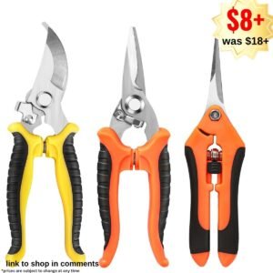 3 Pack Garden Pruning Shears