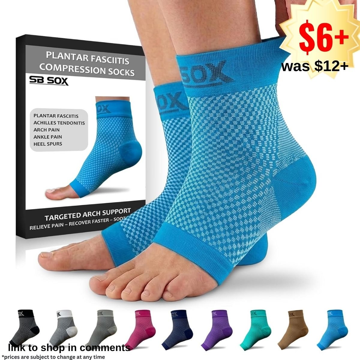 Plantar Fasciitis Compression Socks
