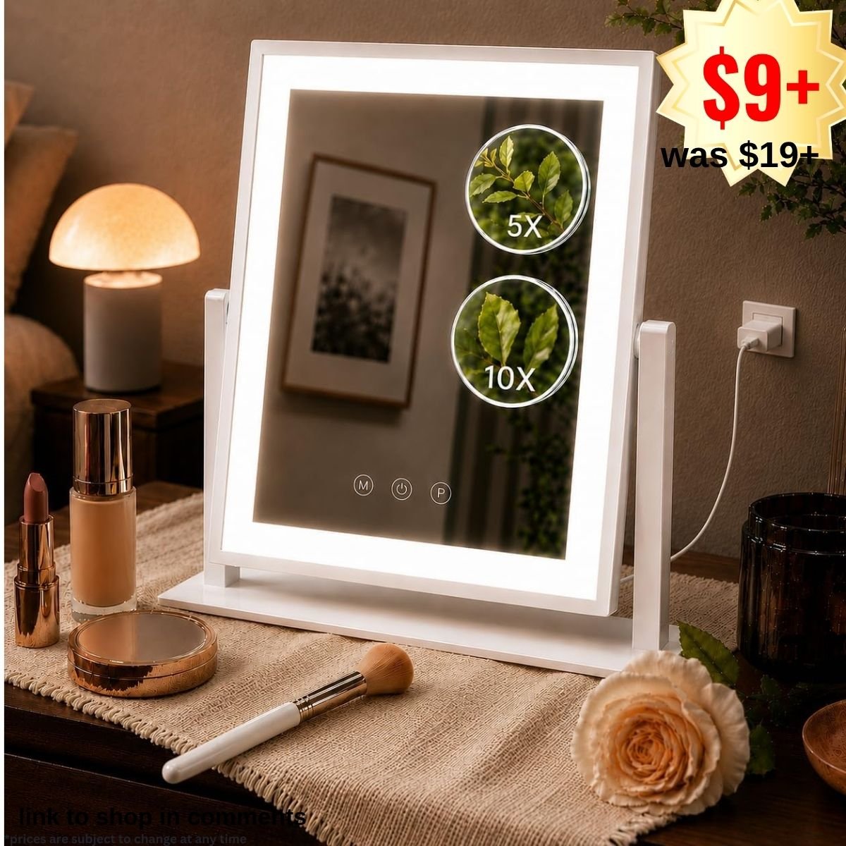 14.1 Inch LED Vanity Makeup Mirror