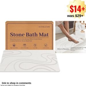 Stone Bath Mat