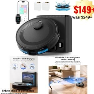 Robot Vacuum and Mop Combo