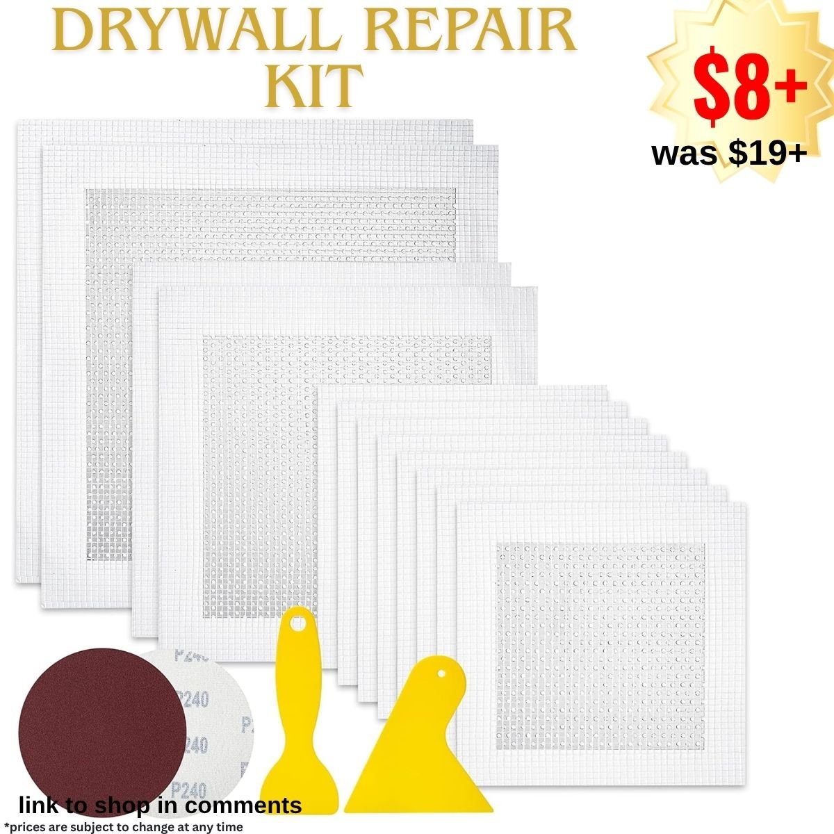 Drywall Repair Kit