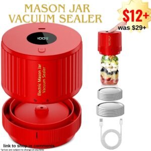 Mason Jar Vacuum Sealer