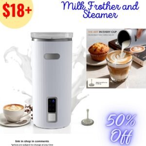 Milk Frother and Steamer
