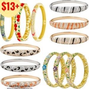 Cloisonne Bangle Bracelets