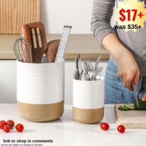 Ceramic Utensil Holder