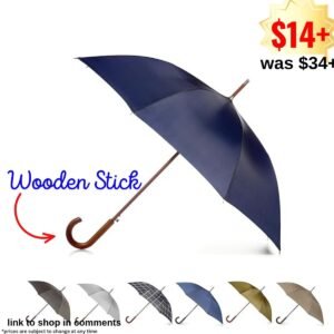 Wooden Stick Umbrella