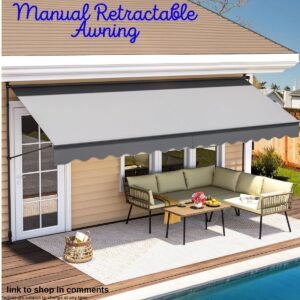Manual Retractable Awning