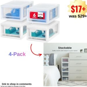 Small Plastic Stacking Drawer