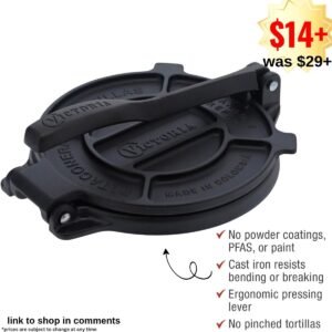 Cast Iron Tortilla Press
