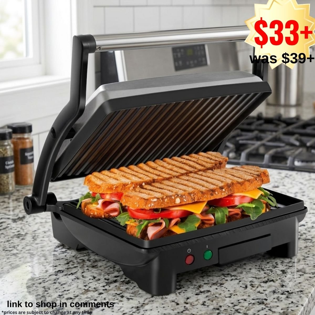 Panini Press Grill