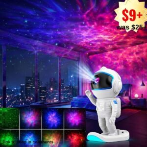 Star Projector Night Light with Timer