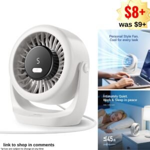 USB Desk Turbo Fan