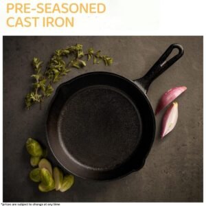 Pre-Seasoned Cast Iron Skillet