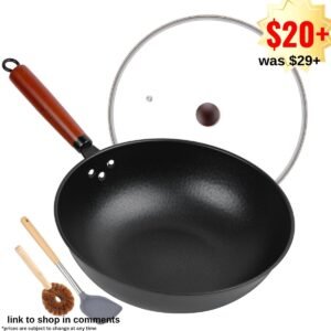 13" Nonstick Wok
