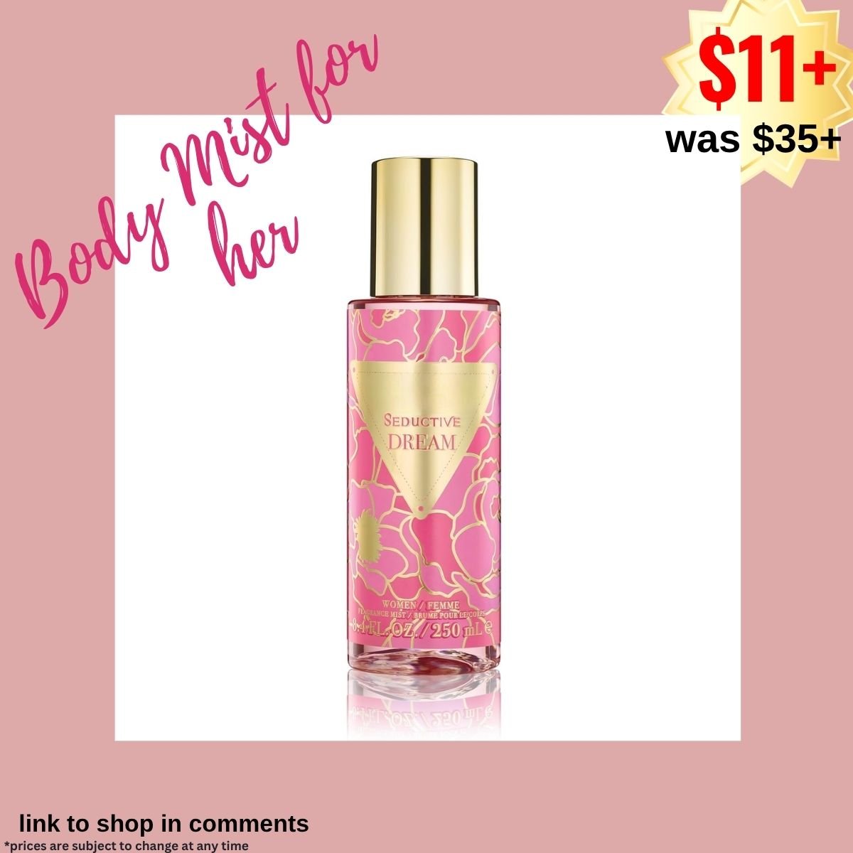 Fragrance Body Mist