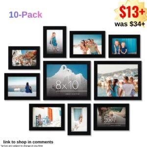Set of 10 Picture Frames