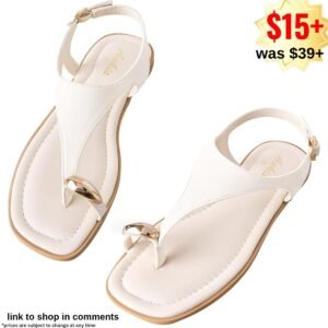 Womens Toe Ring Thong Sandals