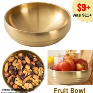 Gold Decorative Bowl