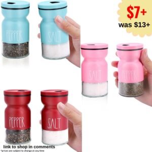 Salt and Pepper Shakers Set