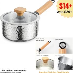 Stainless Steel Saucepan with Lid