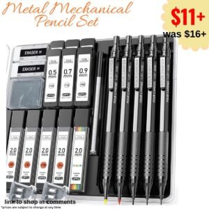 Metal Mechanical Pencil Set