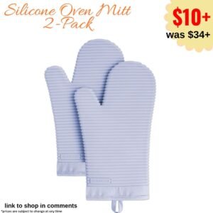 Silicone Oven Mitt 2-Pack