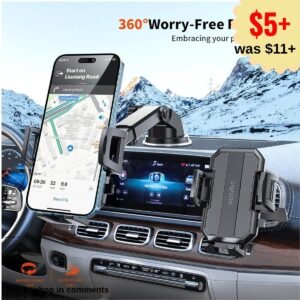 3-in-1 Car Phone Holder