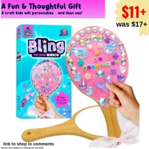 Decorate Your Own Wooden Handheld Mirror