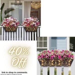 Planter box with Coco Liners