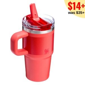Flip Straw Tumbler with Leakproof Lid