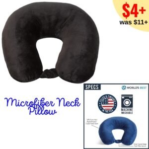 Microfiber Neck Pillow