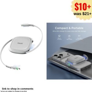 Retractable USB C Cable