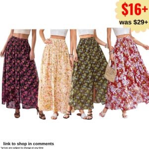 Floral Maxi Skirt
