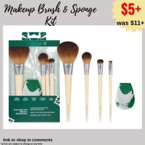 Makeup Brush and Sponge Kit