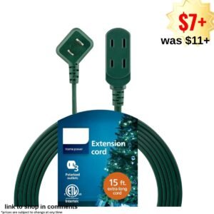 Extension Cord, 15 Ft