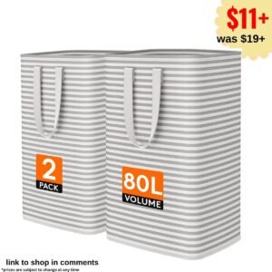 2 Pack Laundry Basket