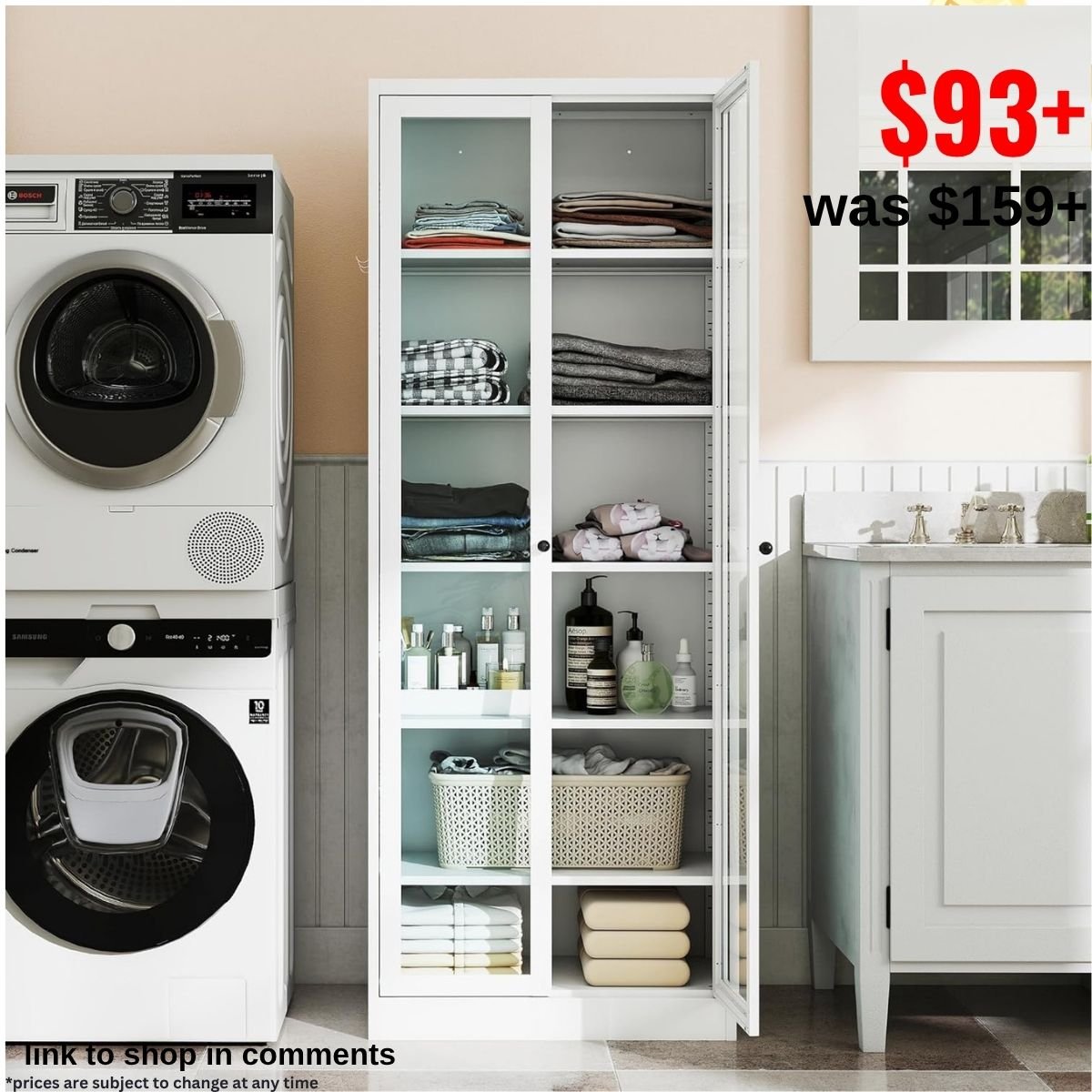 Cabinet,73" Tall