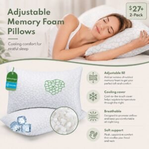 Pillows Queen Size Set of 2