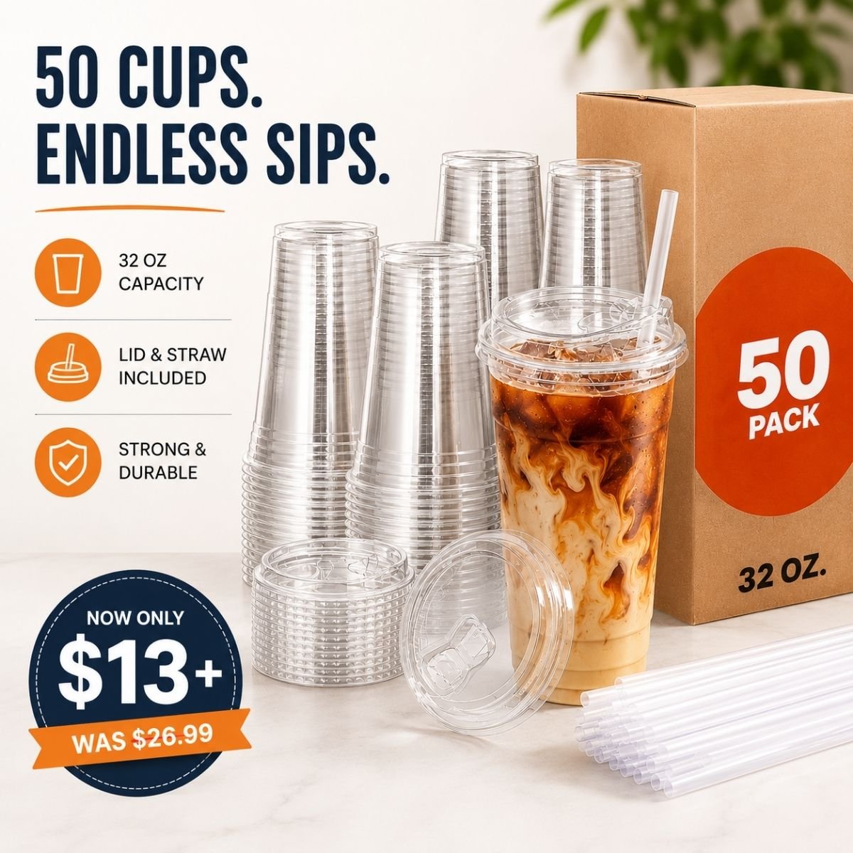 Clear Plastic Cups With Lids