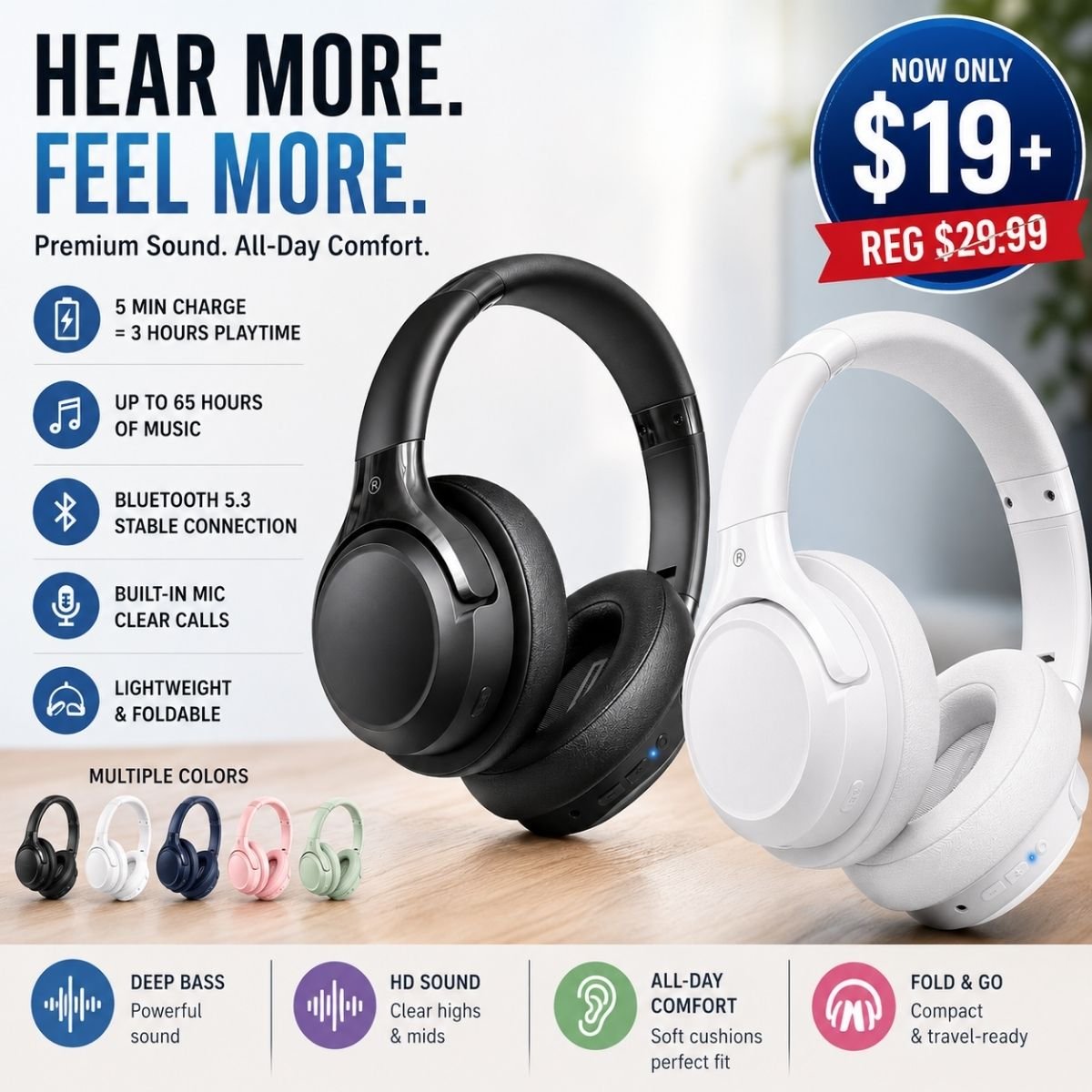 Bluetooth Headphones