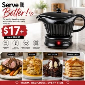 Electric Gravy Boat Warmer