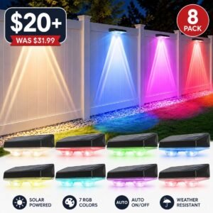 Solar Fence Lights