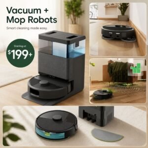 Robot Vacuum & Mop Combo